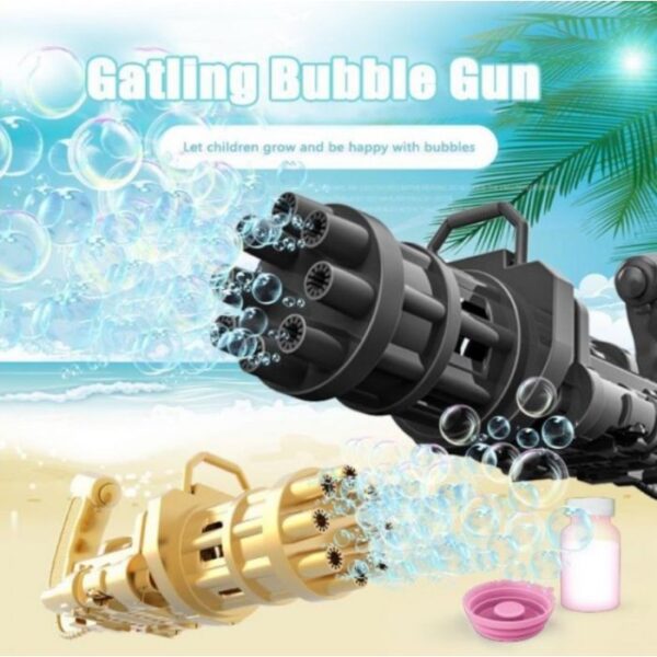 BUBBLE GUN. CELL OPERATED